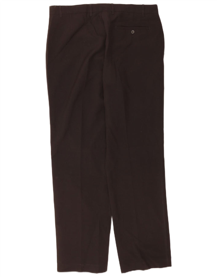 Marks & Spencer Ανδρικό ίσιο παντελόνι Chino W36 L33 Μαύρο