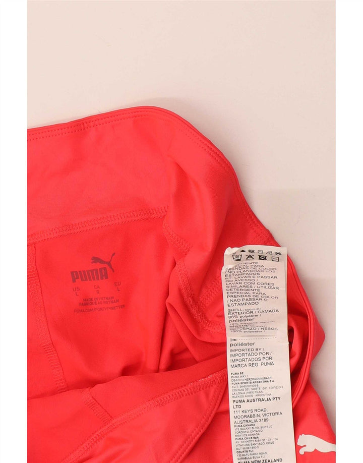 Puma Γυναικείο Κάπρι Κολάν UK 16 Μεγάλο κόκκινο πολυεστέρα