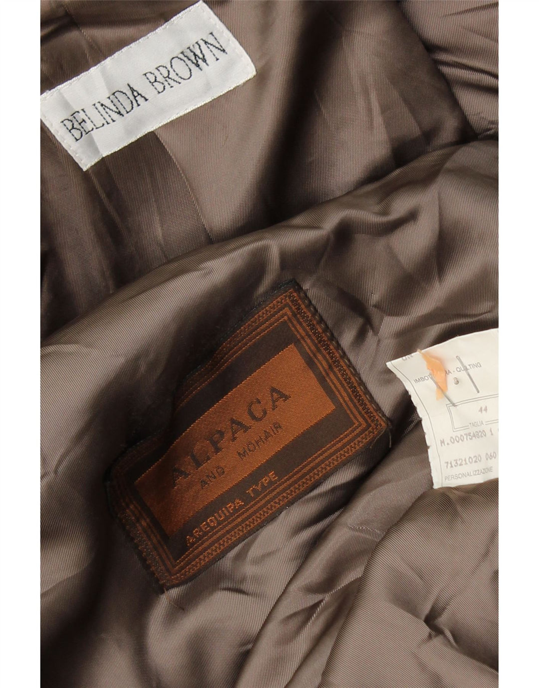 VINTAGE Γυναικείο Oversized Ανοιχτό Πανωφόρι IT 44 Μεσαίο Γκρι Μαλλί αλπακά