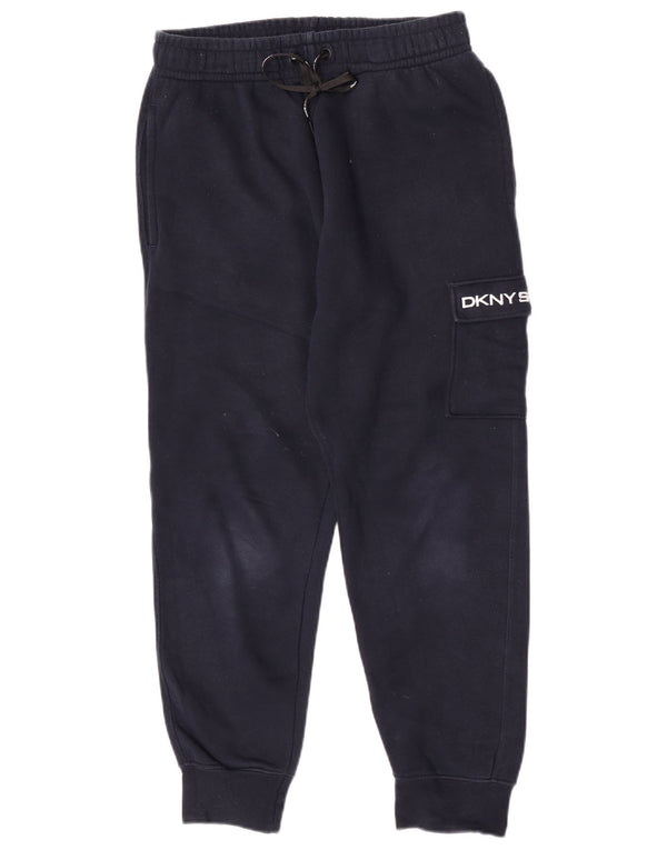 Dkny Ανδρική φόρμα Cargo Παντελόνι Joggers Medium Navy Blue Cotton