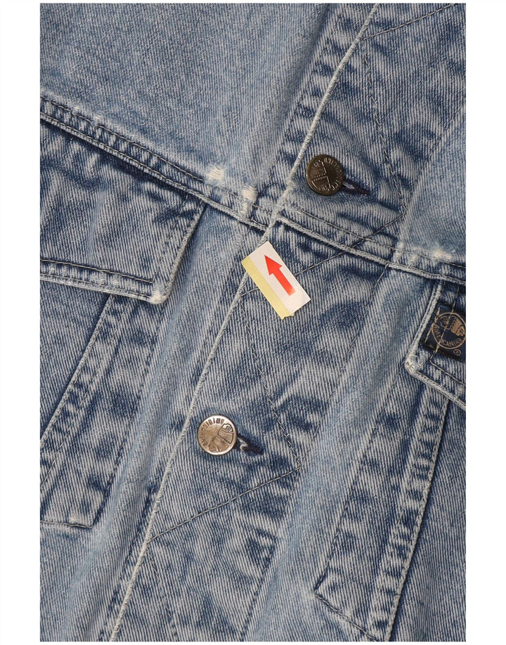 AMERICANINO Ανδρικό Τζιν Μπουφάν UK 42 XL Μπλε Βαμβακερό