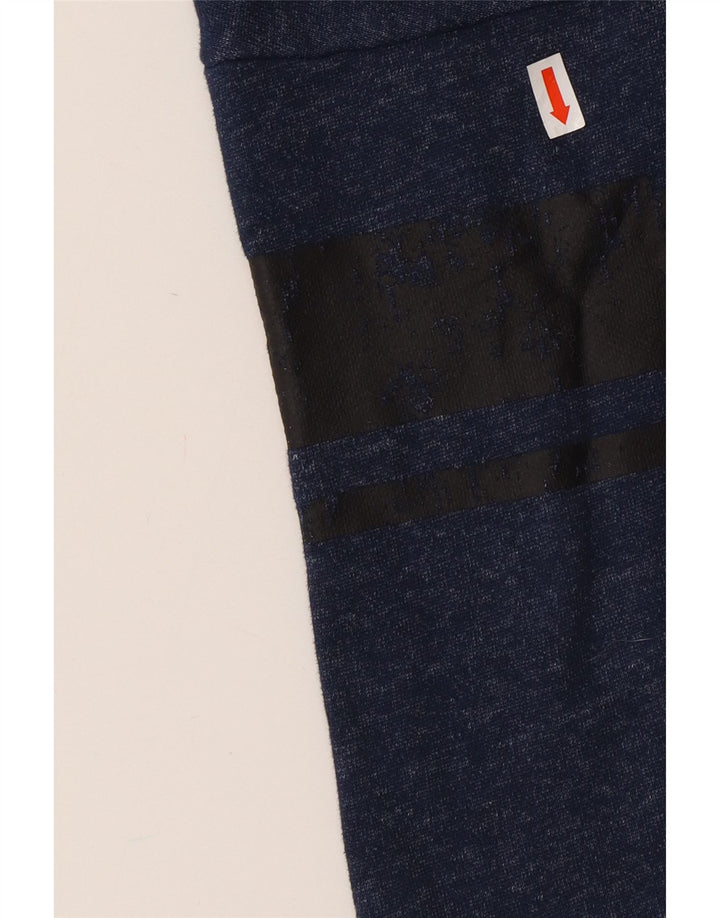 PUMA Γυναικείο Hoodie Jumper UK 12 Medium Navy Blue Flecked