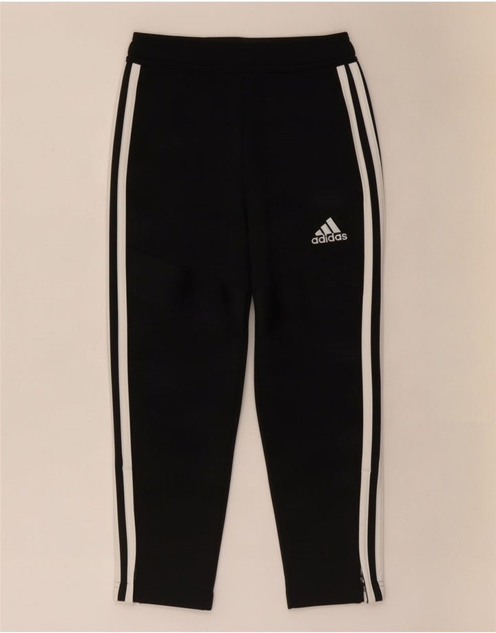 Παντελόνι αθλητικής φόρμας Adidas Boys 5-6 ετών Μαύρο Πολυεστέρα