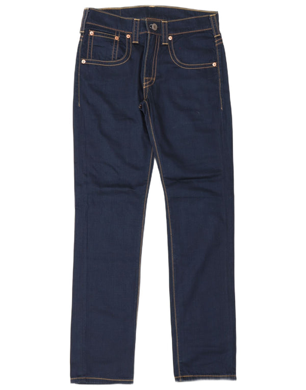 Levi's Mens 511 Slim Jeans W32 L34 Navy Blue Cotton