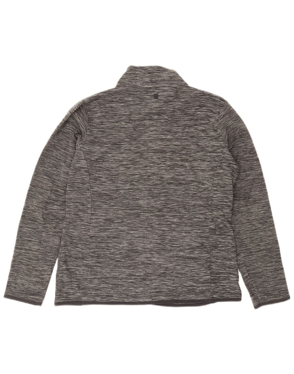 Mountain Warehouse Γυναικείο Fleece Jacket UK 14 Large Grey Flecked Polyester