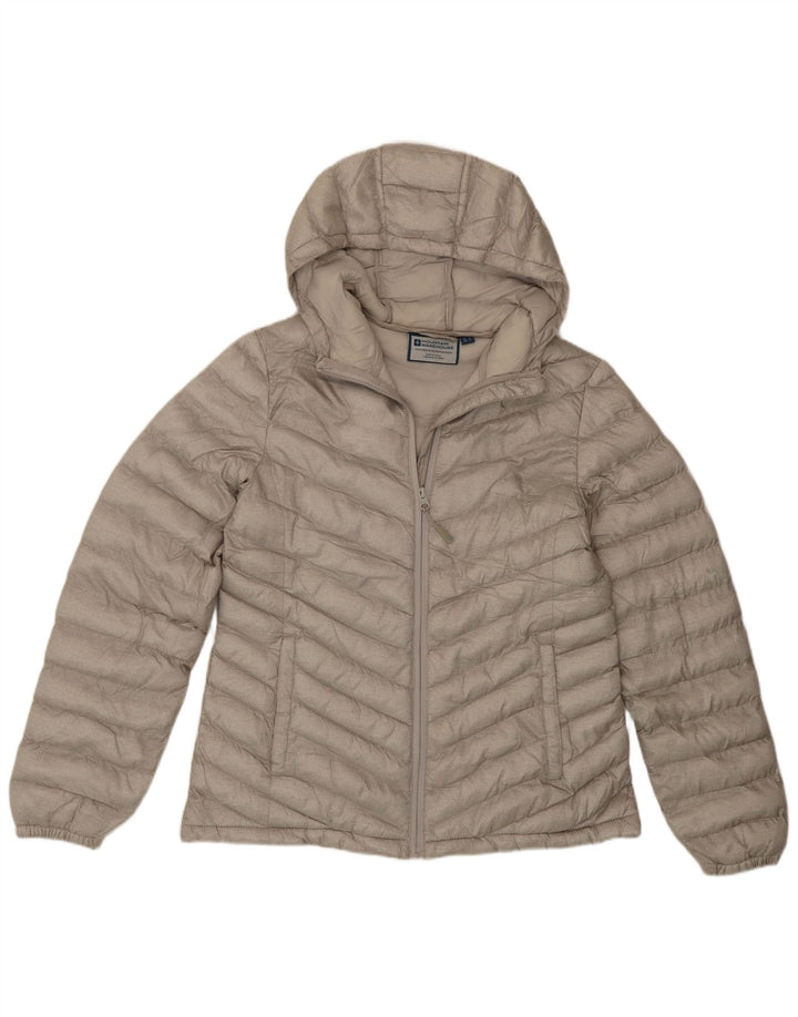 Mountain Warehouse Γυναικείο μπουφάν με κουκούλα UK 12 Medium Beige Polyester