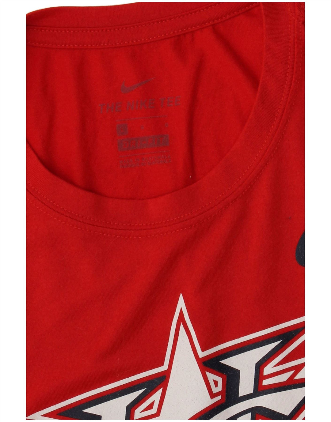 NIKE Mens USA Baseball Graphic T-Shirt Top Large Red