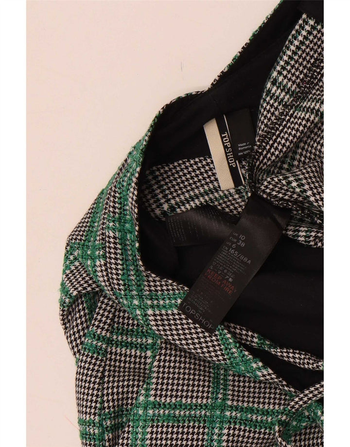 Topshop γυναικεία αμάνικη φόρμα UK 10 Small πολύχρωμα Houndstooth