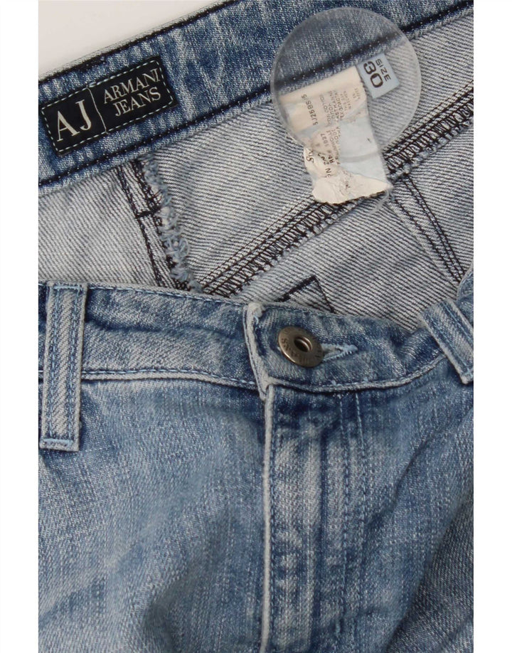 Armani Γυναικείο Bootcut Jeans W30 L29 Μπλε βαμβακερό