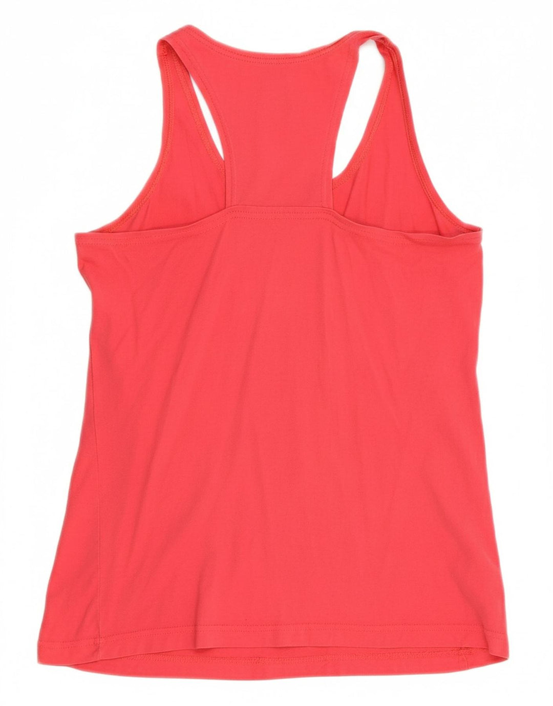 REEBOK Womens Graphic Vest Top UK 12 Medium Pink Cotton