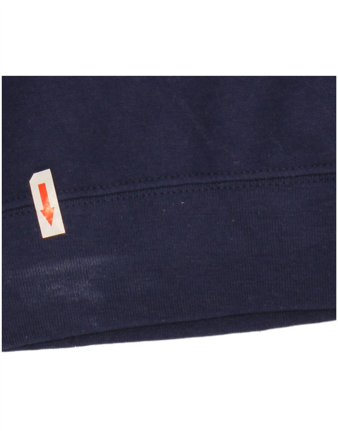 Champion Womens Graphic Oversized Φούτερ Jumper UK 10 Small Navy Blue
