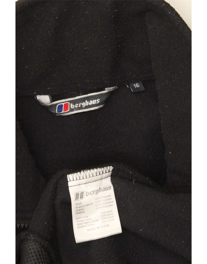 Berghaus Γυναικείο μπουφάν Fleece UK 16 Large Μαύρο Πολυεστέρας