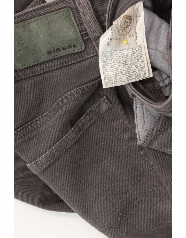 Diesel Ανδρικό Slim Jeans W36 L34 Γκρι βαμβακερό