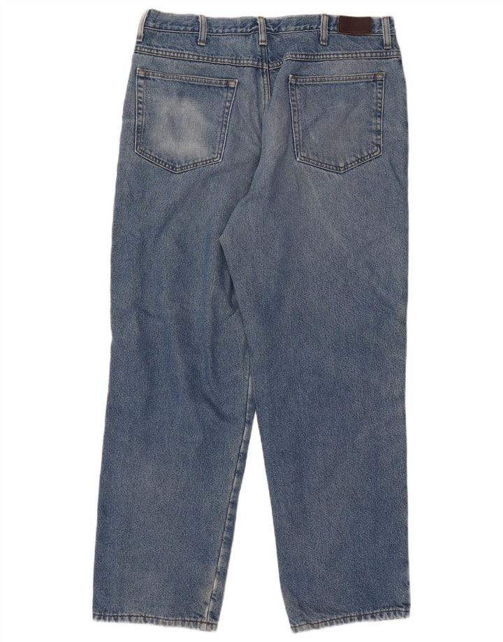 L.L.BEAN Ανδρικό τζιν κωνικό με χαλαρή εφαρμογή W37 L32 μπλε βαμβακερό