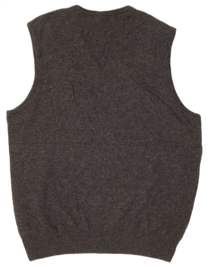 Ανδρικό γιλέκο Joop Tank Top IT 48 Παρθένο μαλλί μεσαίου μαύρου