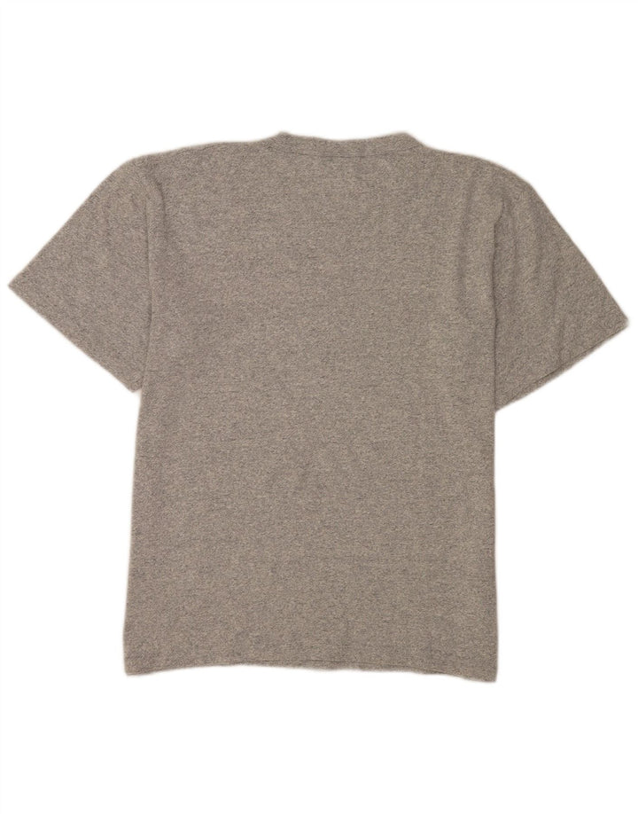 Ανδρικό T-Shirt Champion Graphic Top Large Grey Flecked