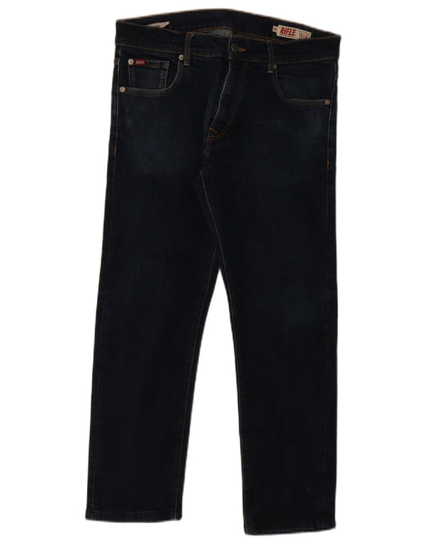 Rifle Ανδρικό Slim Jeans W32 L26 Navy Blue