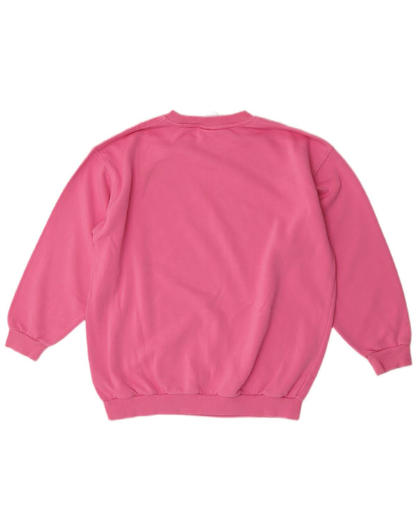 Nike Girls Φούτερ 13-14 ετών XL Ροζ βαμβακερό