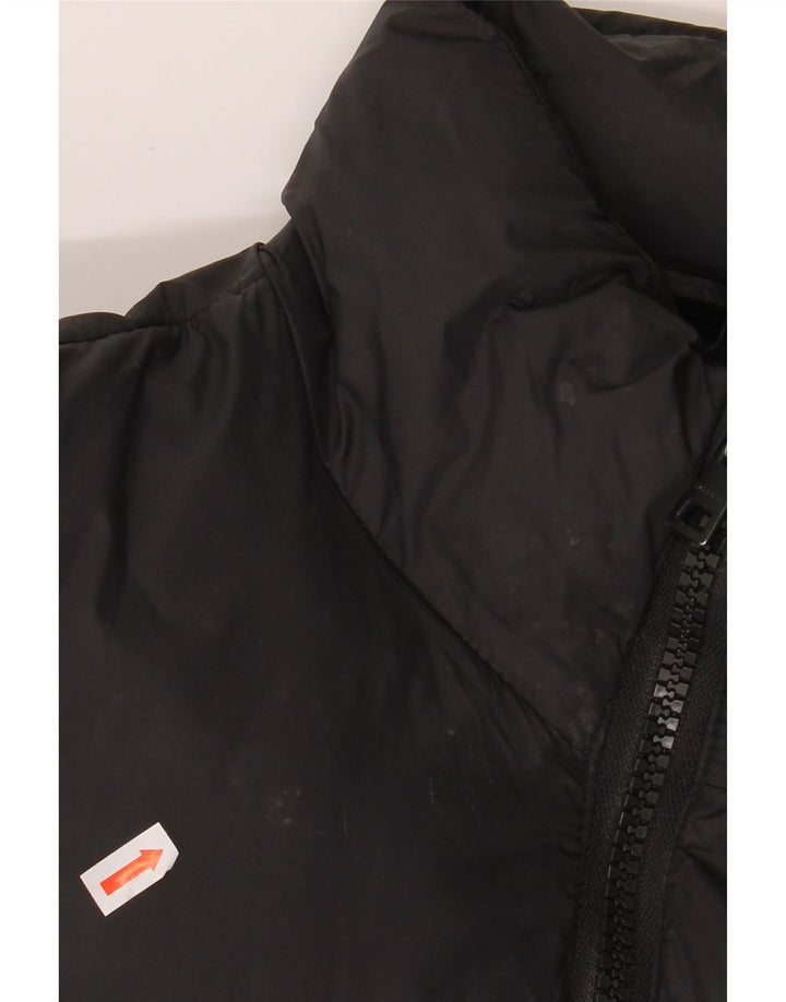 ZARA Mens Padded Jacket UK 36 Small Black Polyester Vintage Zara and Second-Hand Zara from Messina Hembry 