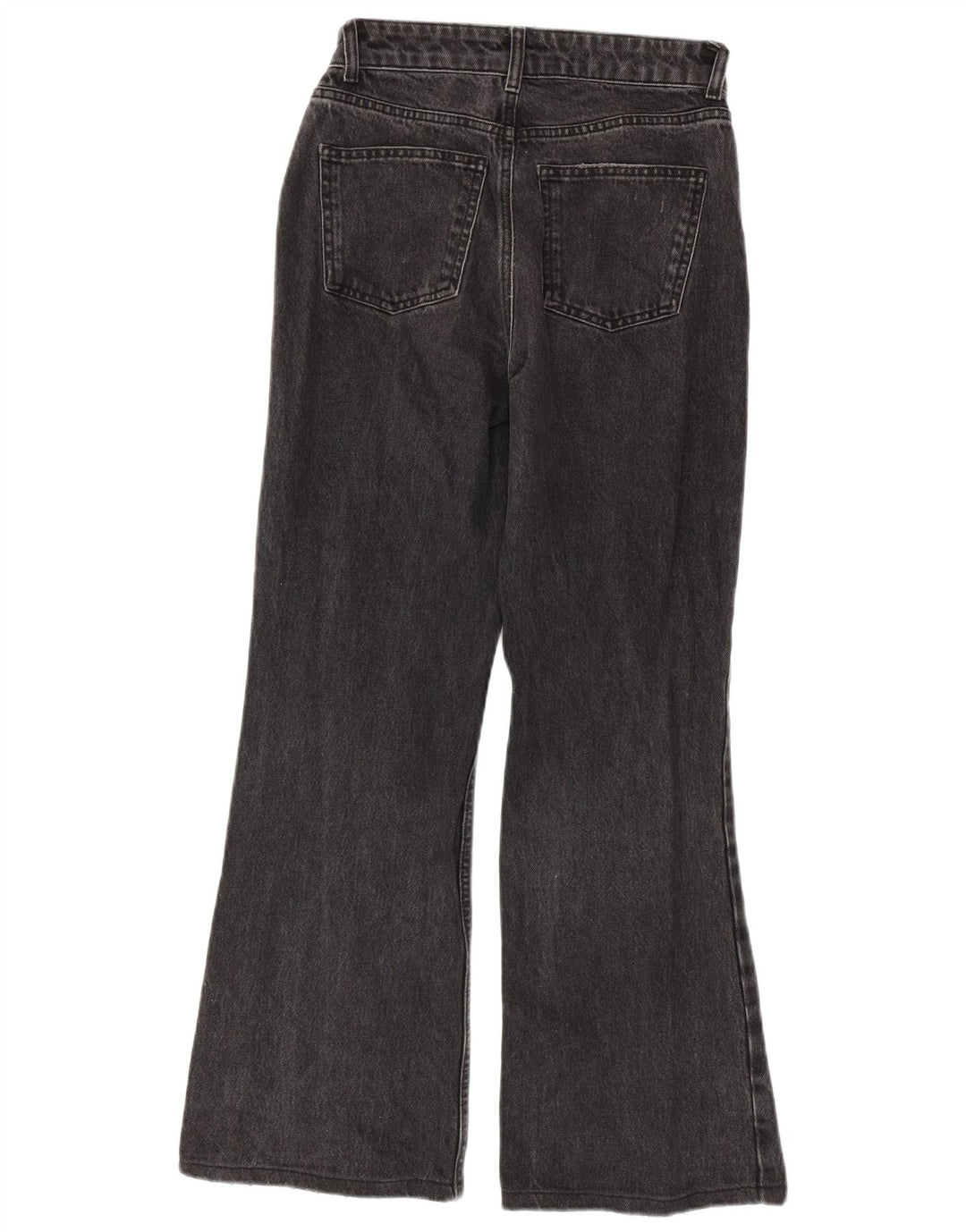 Topshop Γυναικείο τζιν με φλάντζα W26 L30 Γκρι βαμβακερό
