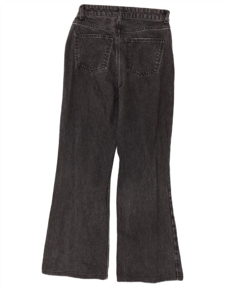 Topshop Γυναικείο τζιν με φλάντζα W26 L30 Γκρι βαμβακερό