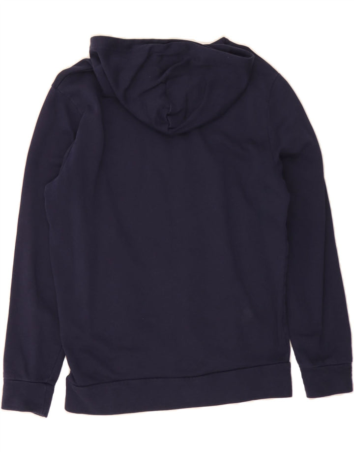 PUMA Mens Hoodie Jumper Small Navy Blue Vintage Puma and Second-Hand Puma from Messina Hembry 