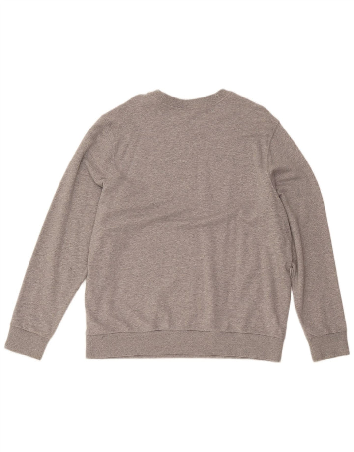 Γυναικεία φούτερ Reebok Graphic Jumper UK 22/24 2XL Grey Flecked Polyester