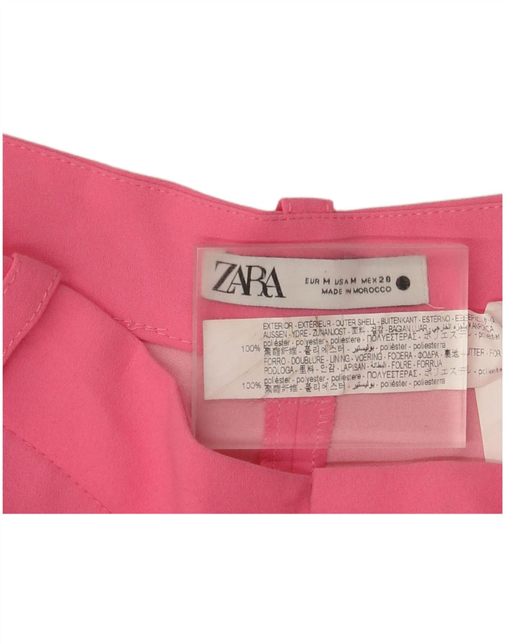 Zara Γυναικείο Σορτς Casual Medium W28 Ροζ Πολυεστέρας