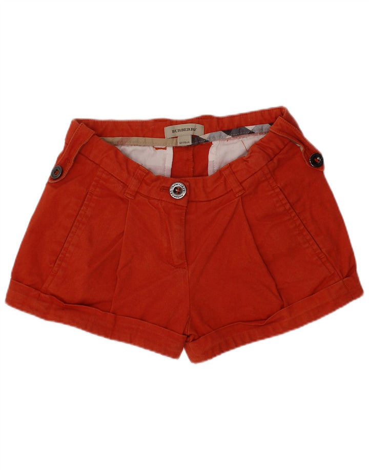 Burberry Girls Chino Shorts 5-6 ετών W22 Red Cotton Classic