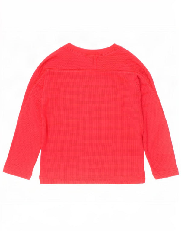Polo Ralph Lauren Baby Boys Μπλουζάκι μακρυμάνικο 18-24 μηνών κόκκινο βαμβακερό