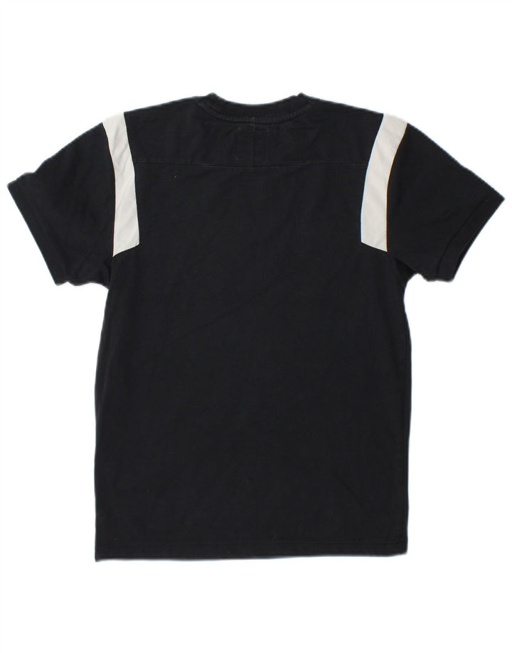 T-Shirt Umbro Boys Top 9-10 ετών, μεσαίο μαύρο χρώμα, βαμβακερό