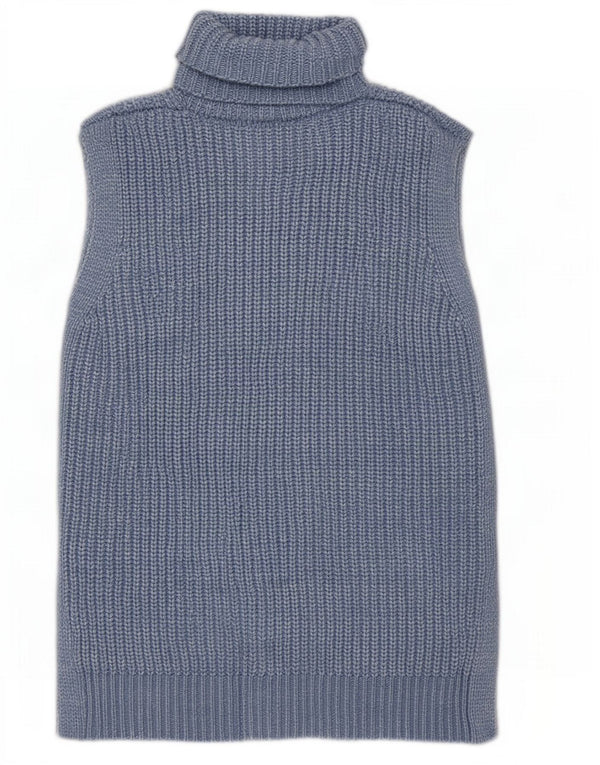Marks & Spencer Γυναικείο γιλέκο Tank Top UK 14 Medium Blue Polyester