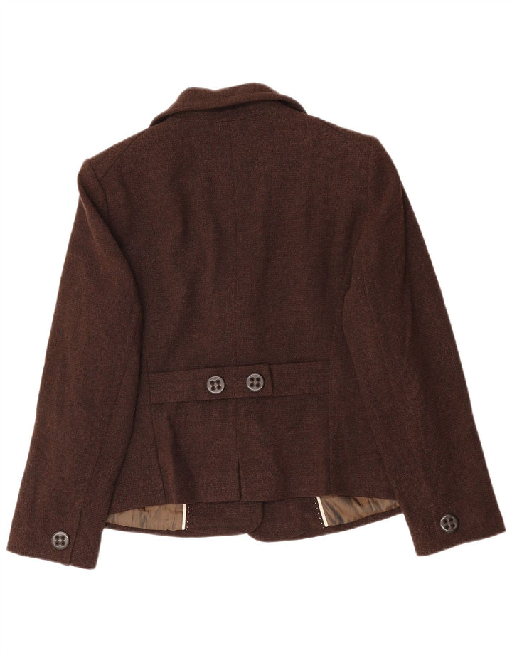 Marks & Spencer Γυναικείο Σακάκι Μπλέιζερ UK 16 Large Brown Polyester