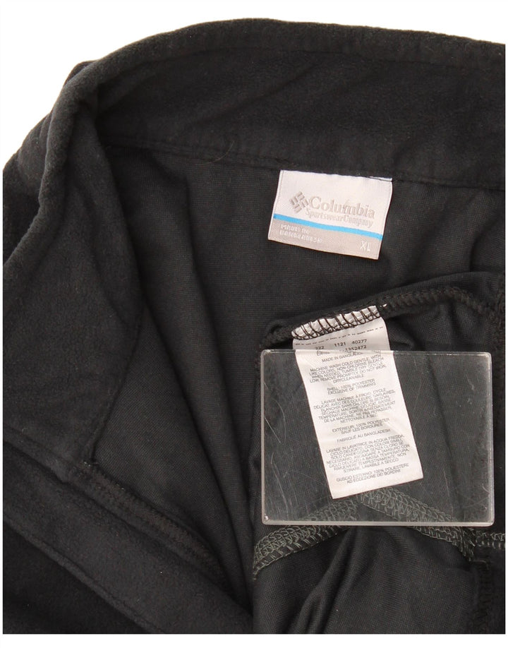 Ανδρικό φερμουάρ Columbia Fleece Jumper XL Μαύρο Πολυεστέρας