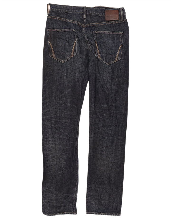 All Saints Ανδρικό Slim Jeans W32 L33 Navy Blue Cotton