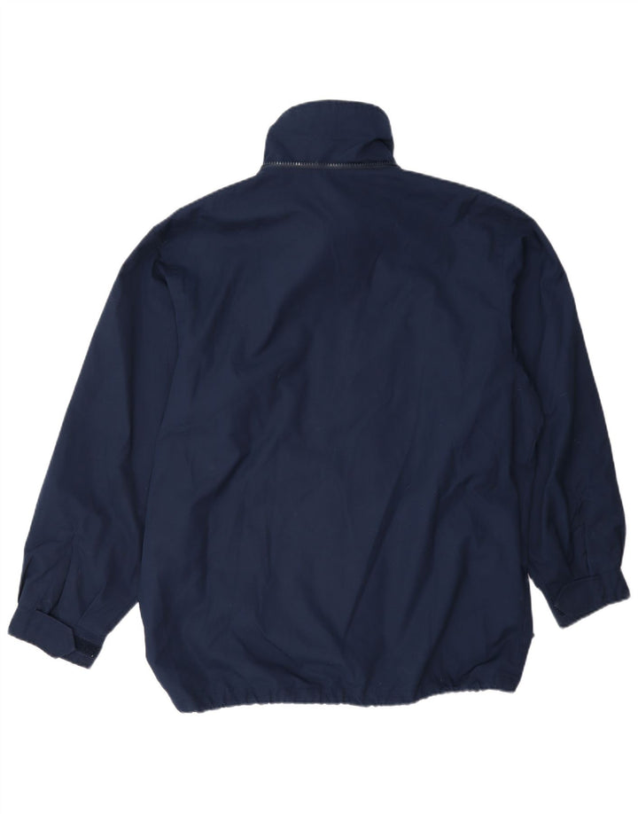 Ανδρικό μπουφάν Fila Windbreaker UK 40 Large Navy Blue Polyester