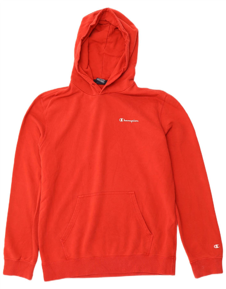 CHAMPION Ανδρικό Hoodie Jumper XL Red Cotton