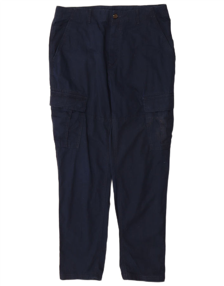 Ανδρικό Slim Cargo Παντελόνι Marks & Spencer W36 L31 Navy Blue Cotton