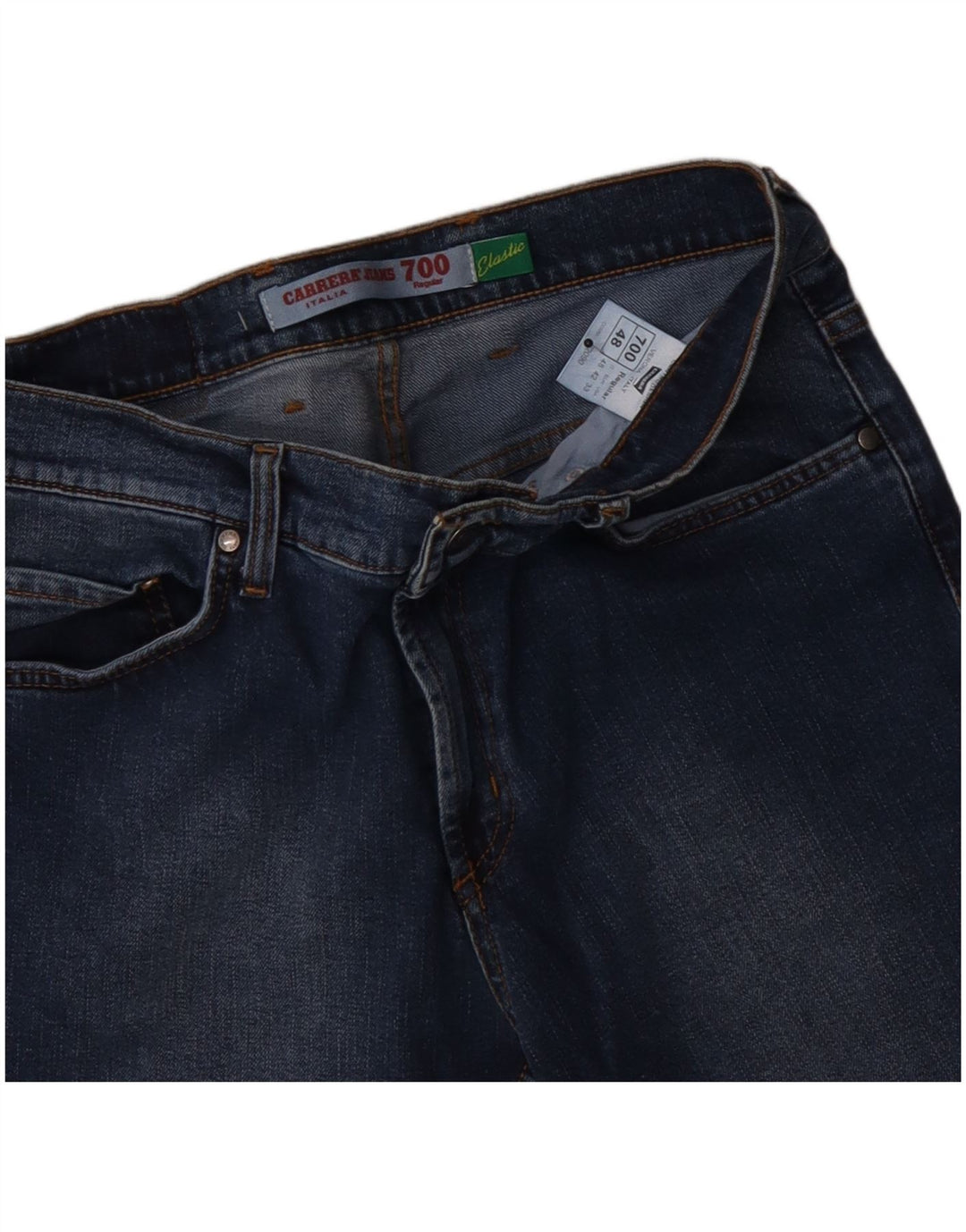 Carrera Ανδρικό 700 Regular Straight Jeans IT 48 Medium W32 L30 Μπλε βαμβακερό