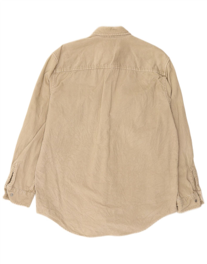 TIMBERLAND Ανδρικό κοτλέ πουκάμισο Βαμβακερό μεσαίο μπεζ