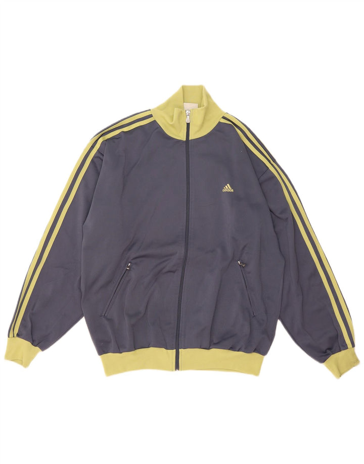 Ανδρική φόρμα Adidas Top Jacket UK 38/40 Medium Grey Colorblock Polyester