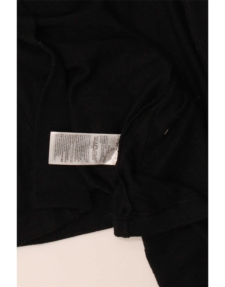 Γυναικείο ανοιχτό πουλόβερ με ζακέτα Gap UK 18 XL μαύρο πολυεστέρα