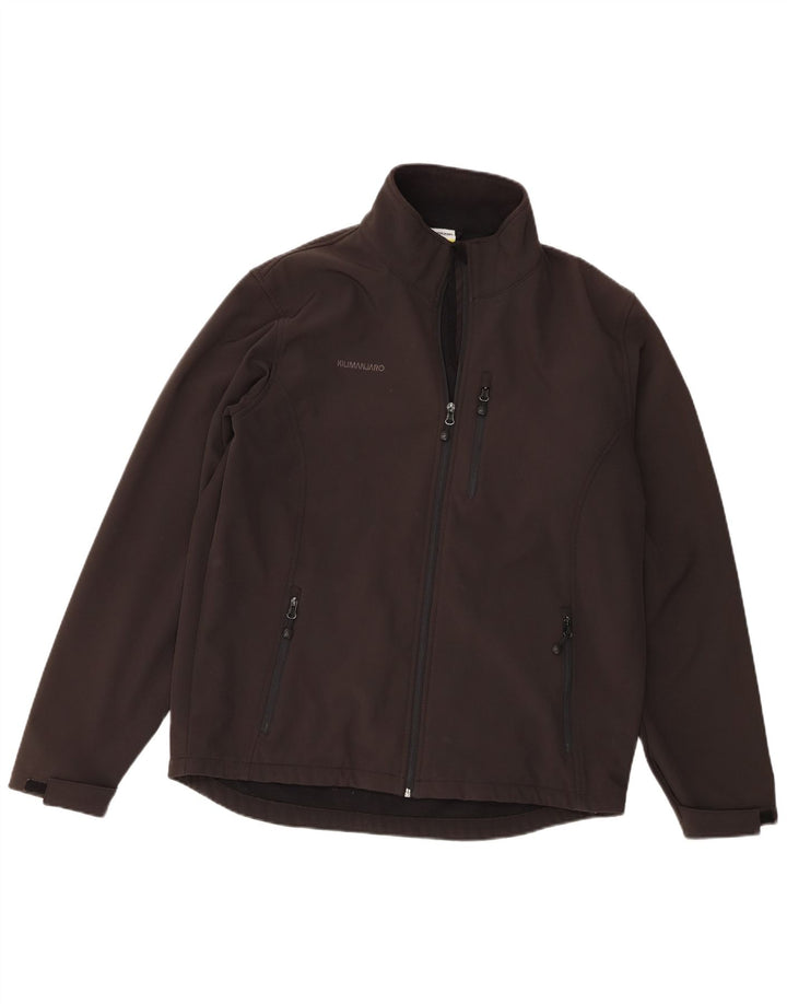 Kilimanjaro Ανδρικό Ανεμοδράστη Μπουφάν UK 42 XL Μαύρο Πολυεστέρας