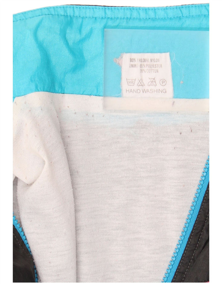 Ανδρική φόρμα Vintage Top Jacket Medium Blue Colorblock Nylon