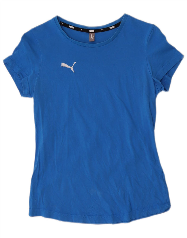 Puma Γυναικείο T-Shirt Top UK 8 Small Blue