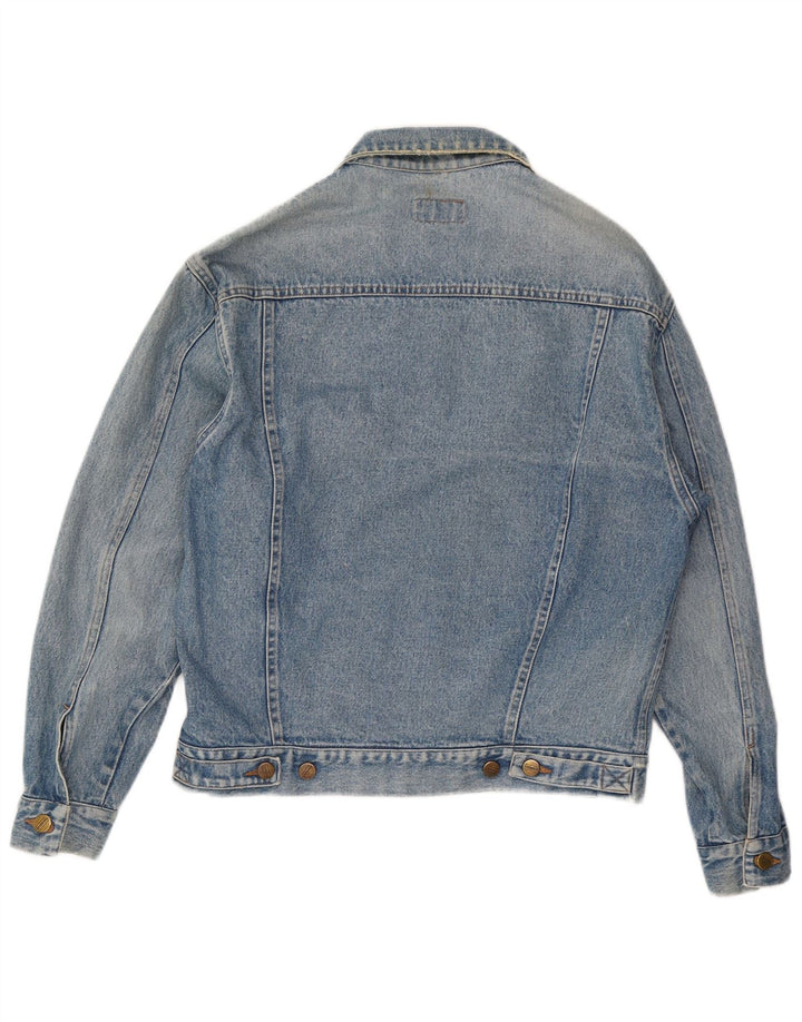 Stefanel Ανδρικό Τζιν Μπουφάν UK 36 Small Blue
