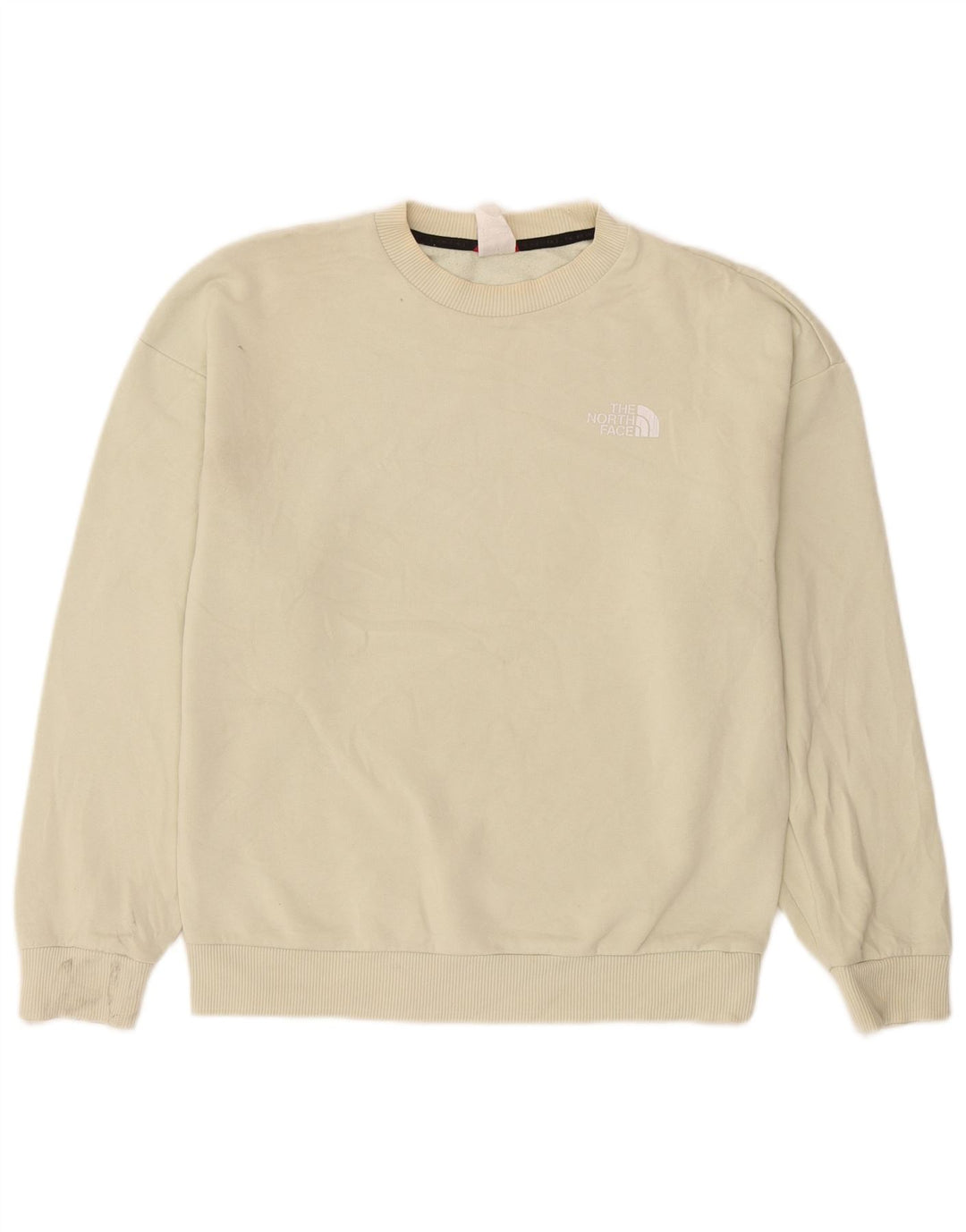The North Face Γυναικεία Φούτερ Jumper UK 14 Medium Off White Βαμβακερό