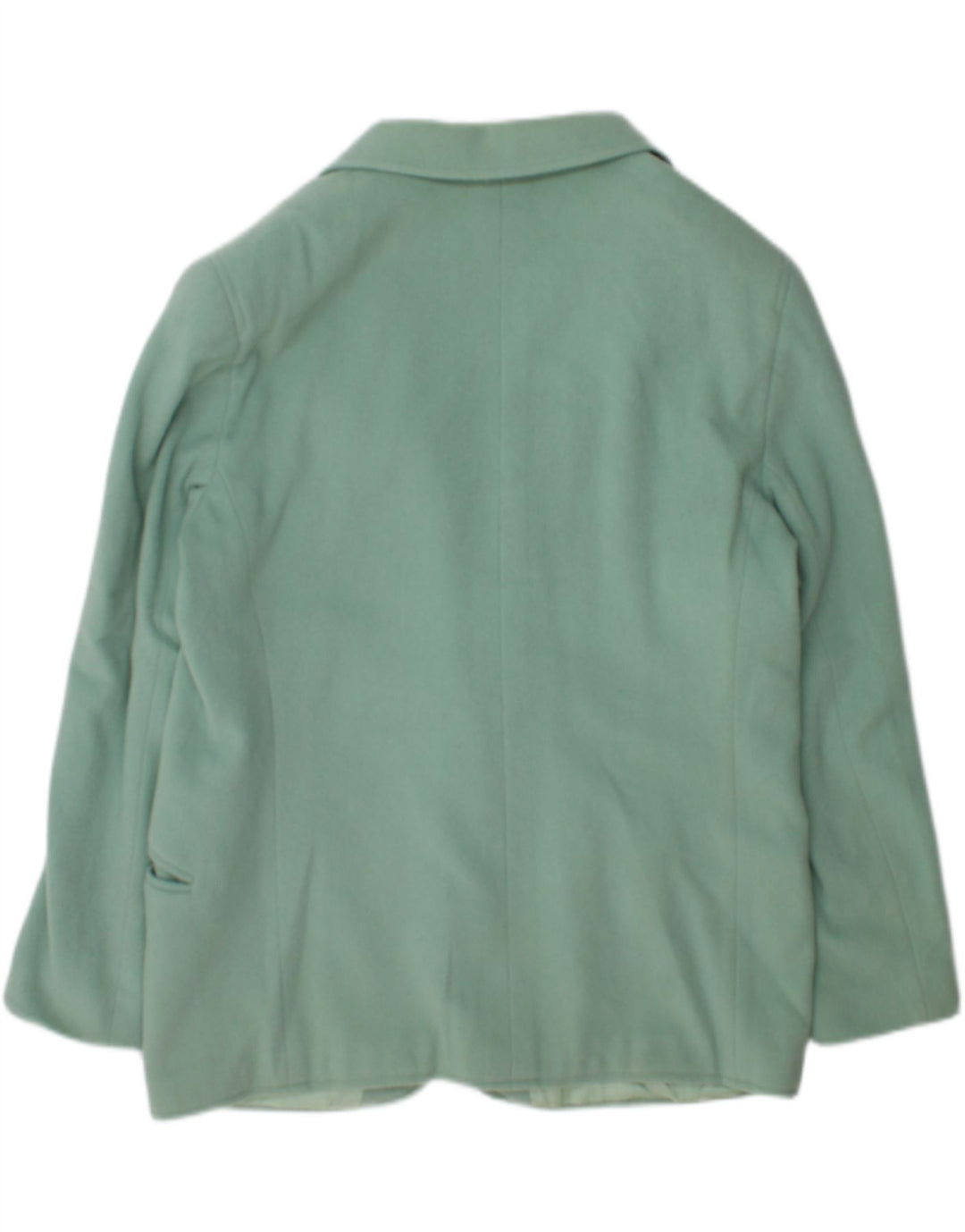 Vintage γυναικείο σακάκι σακάκι με 1 κουμπί UK 18 XL πράσινο μαλλί