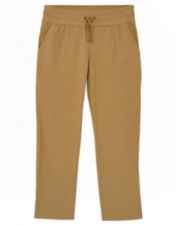 The North Face Womens Cropped Trousers Small W27 L23 Khaki Nylon