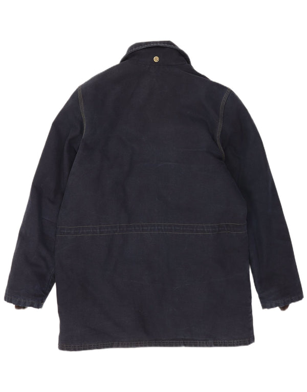 Ανδρικό μπουφάν με επένδυση Richlu UK 36 Small Navy Blue Cotton